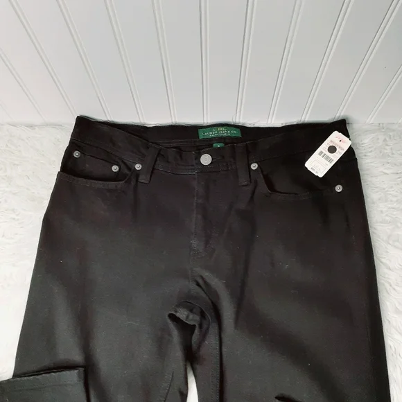 NEW Ralph Lauren LRL Lauren Jeans Co. - BLACK P3548 - Picture 4 of 12